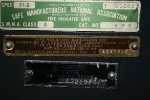 Used Meilink 4 Hour Fire Safe