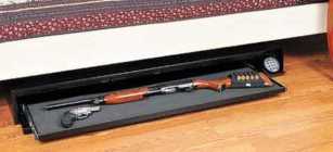 Under Bed Gun Safe - Defense Vault by Amsec