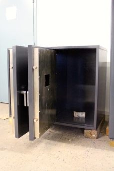 Used Diebold Double Door TL30 Equivalent High Security Steel Plate Safe