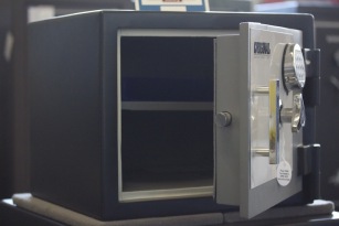 Original Enforcer Laptop and Handgun Safe Showroom Model