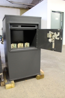 Used Tall and Heavy Meilink Drop Safe